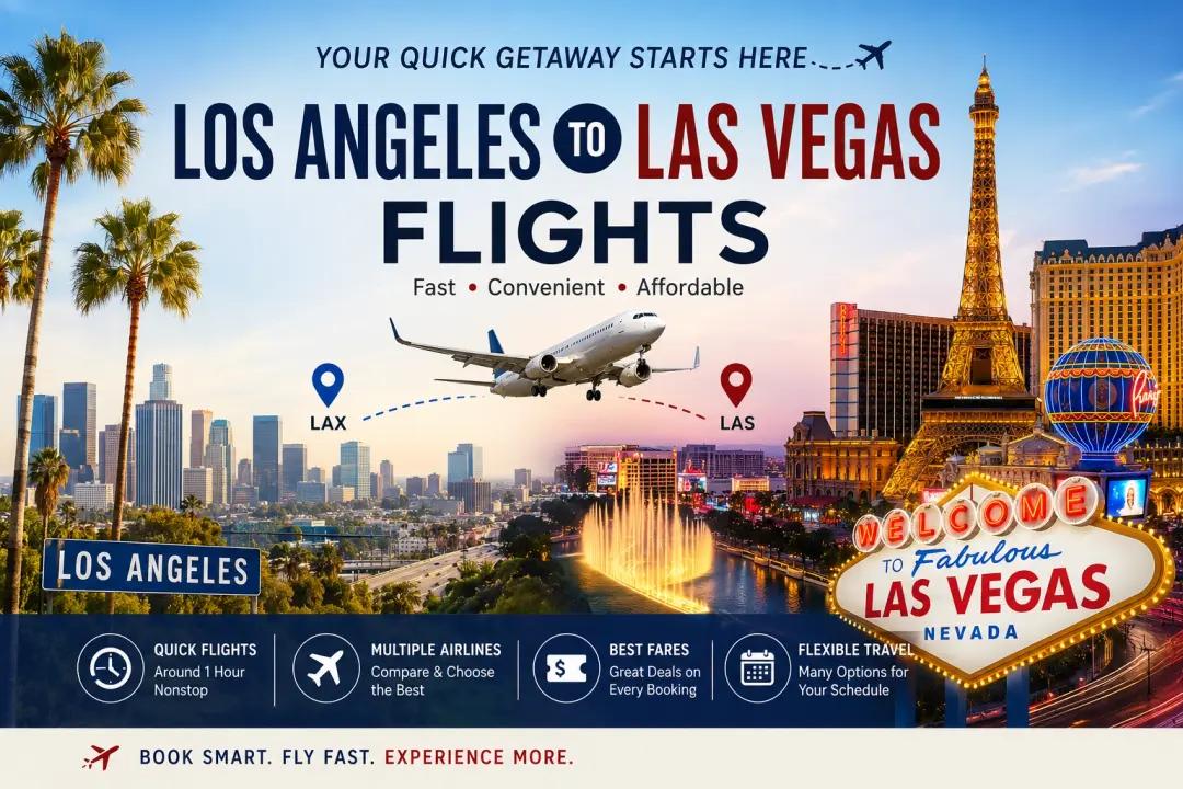 Los Angeles to Las Vegas Flights: Cheapest Deals, Airlines & Travel Time!