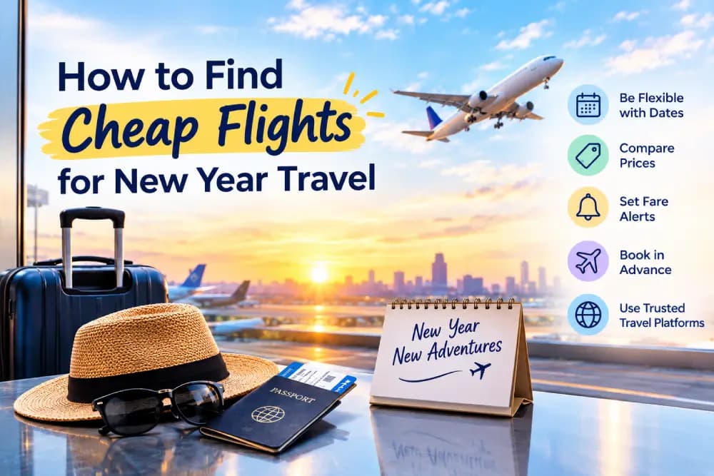 How to Find Cheap Flights for New Year Travel